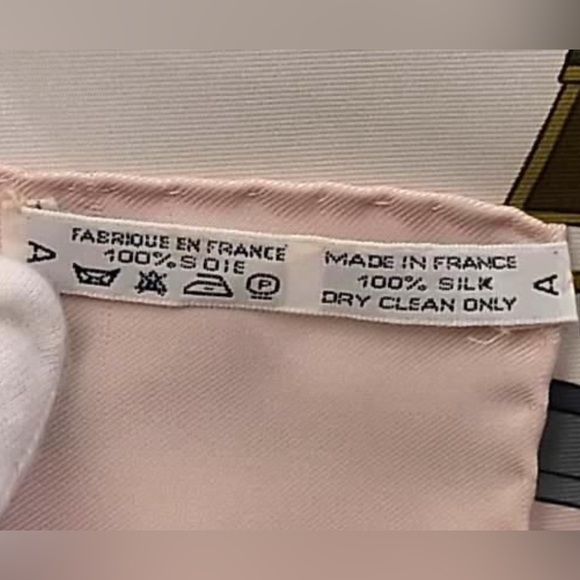 SOLD HERMES SPRINGS Carré 90 100% silk large scarf - Picture 8 of 8